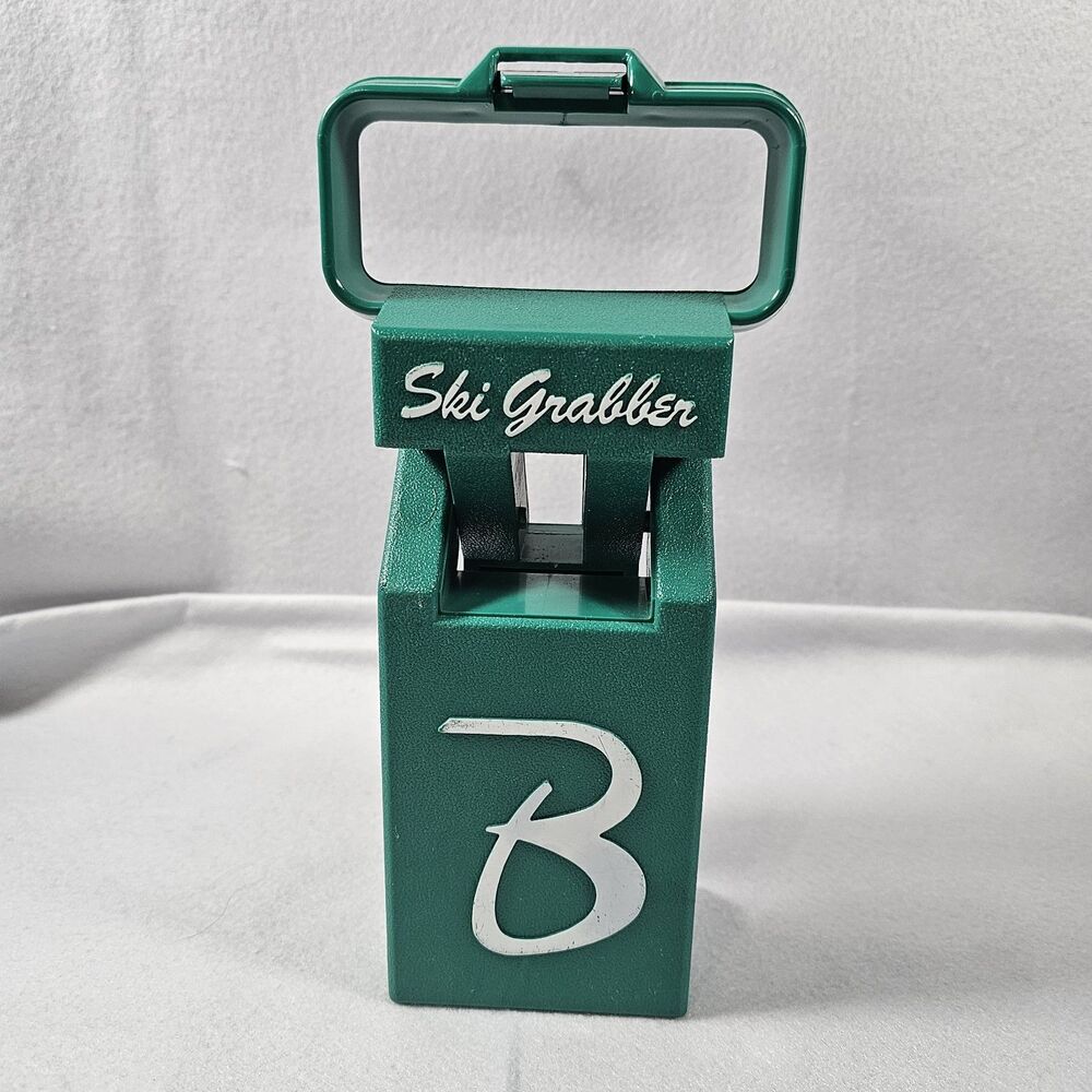Vintage Barrecrafters Ski Grabber Tote (Green) Ski Pole Carrier